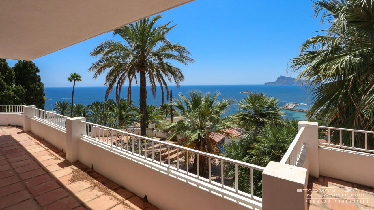 Renovation Project on One of the Best Locations in Altea