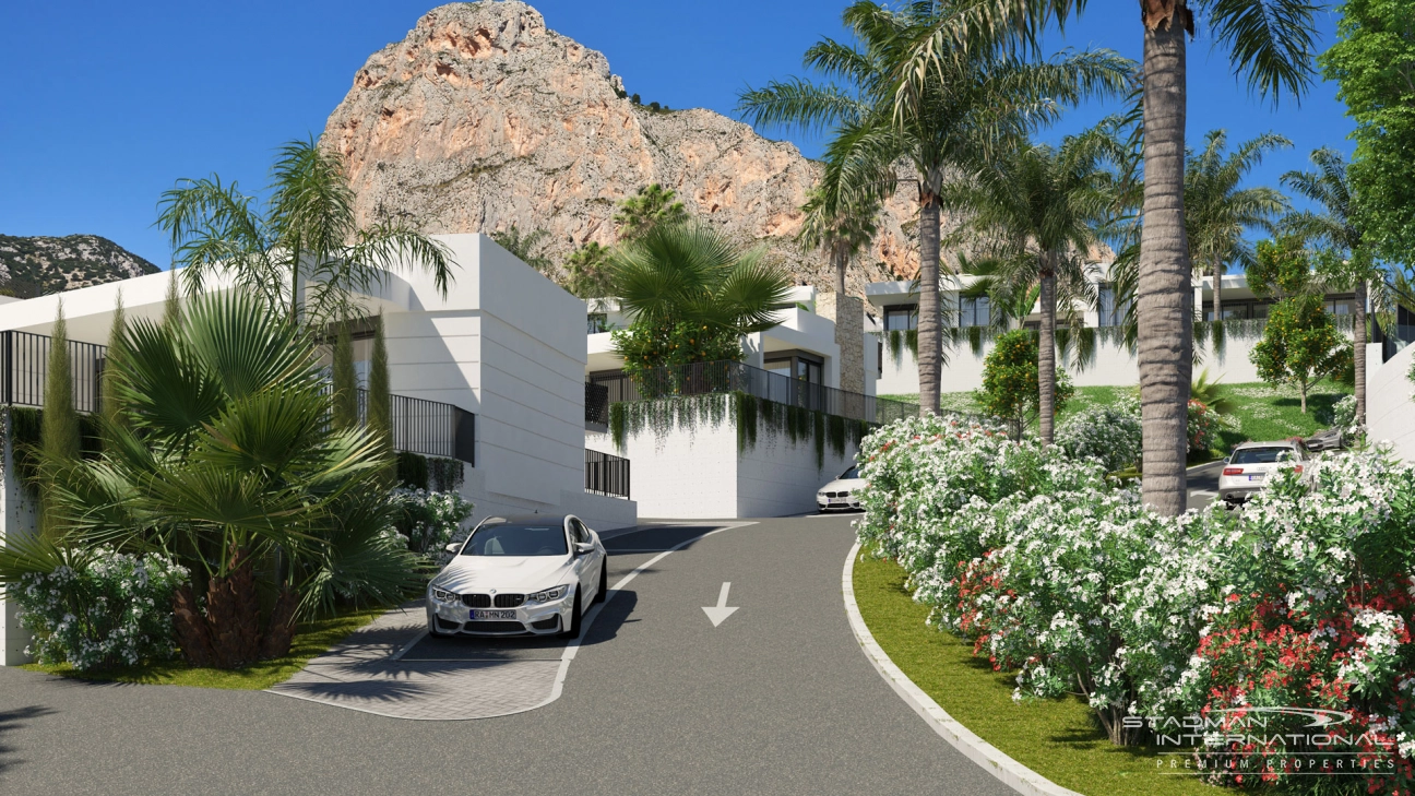 New Build Villa on One Level with Beautiful Sea View