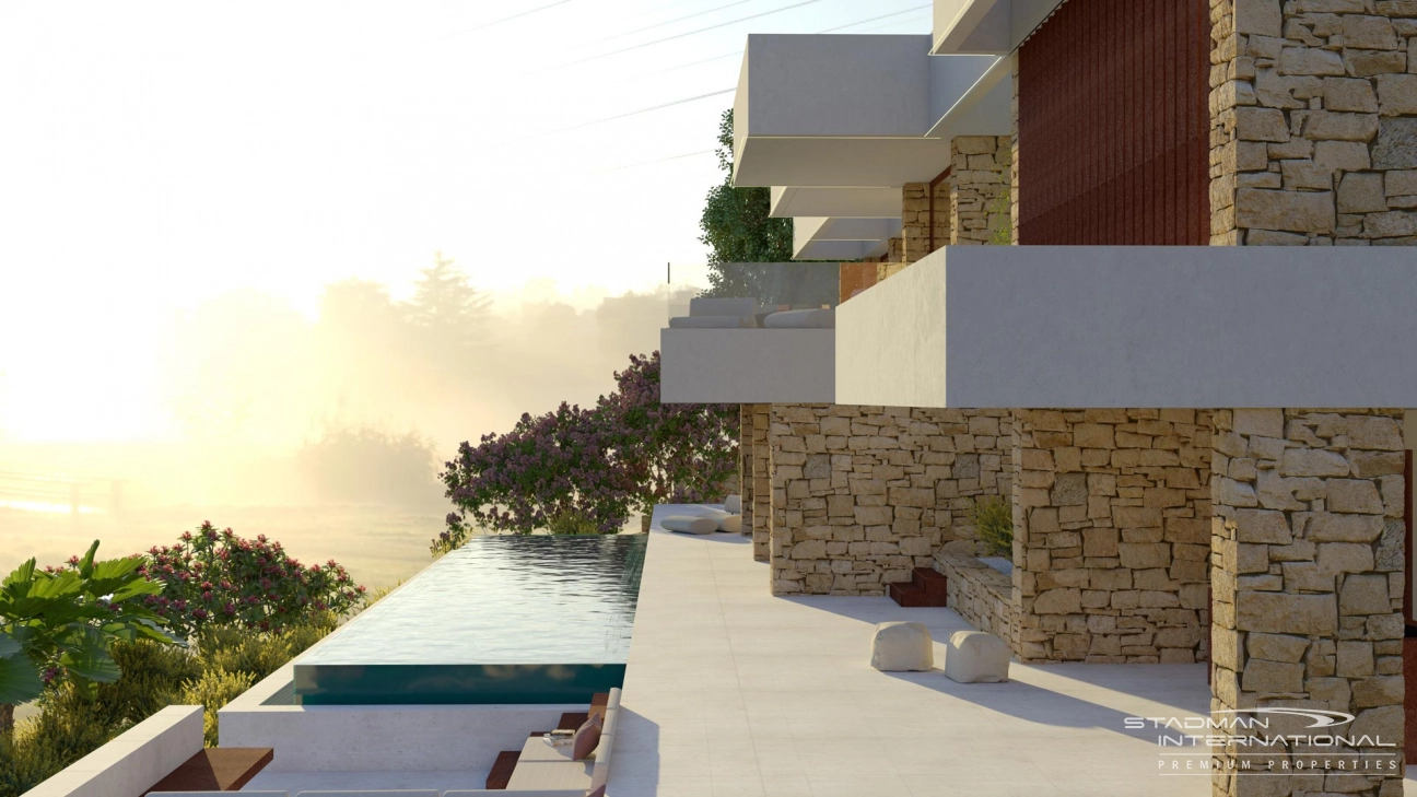 Modern New Build Villa near the Golf Course in Altea with Sea Views 