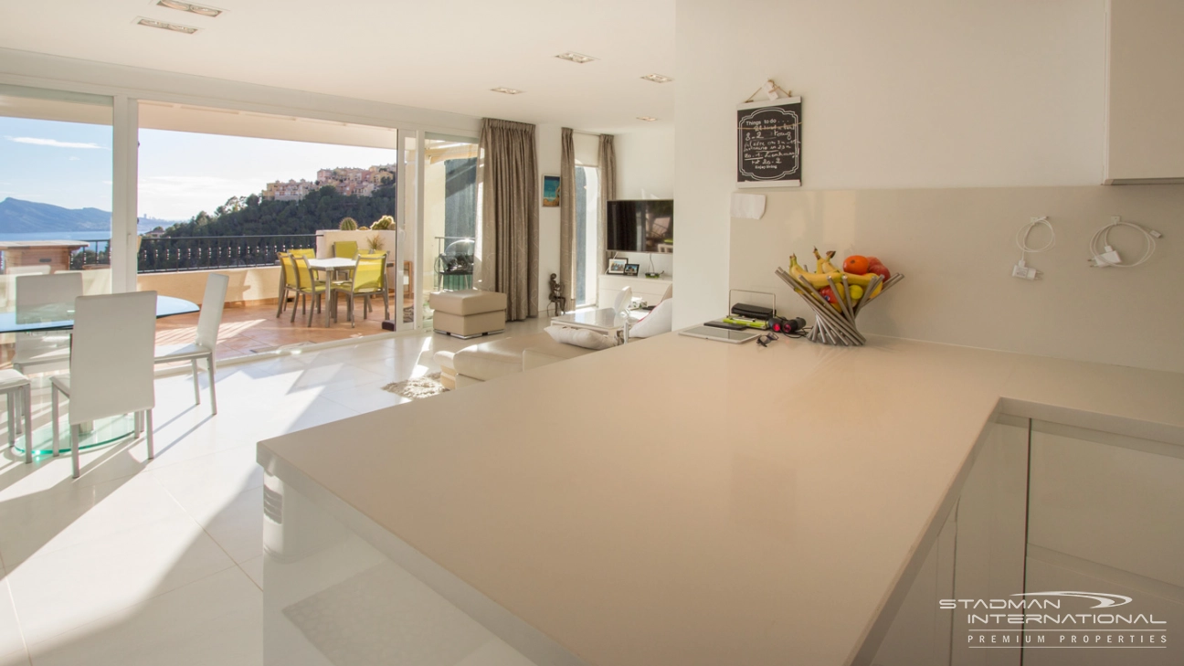 Moderne Villa mit wunderschönem Meerblick in Altea Hills