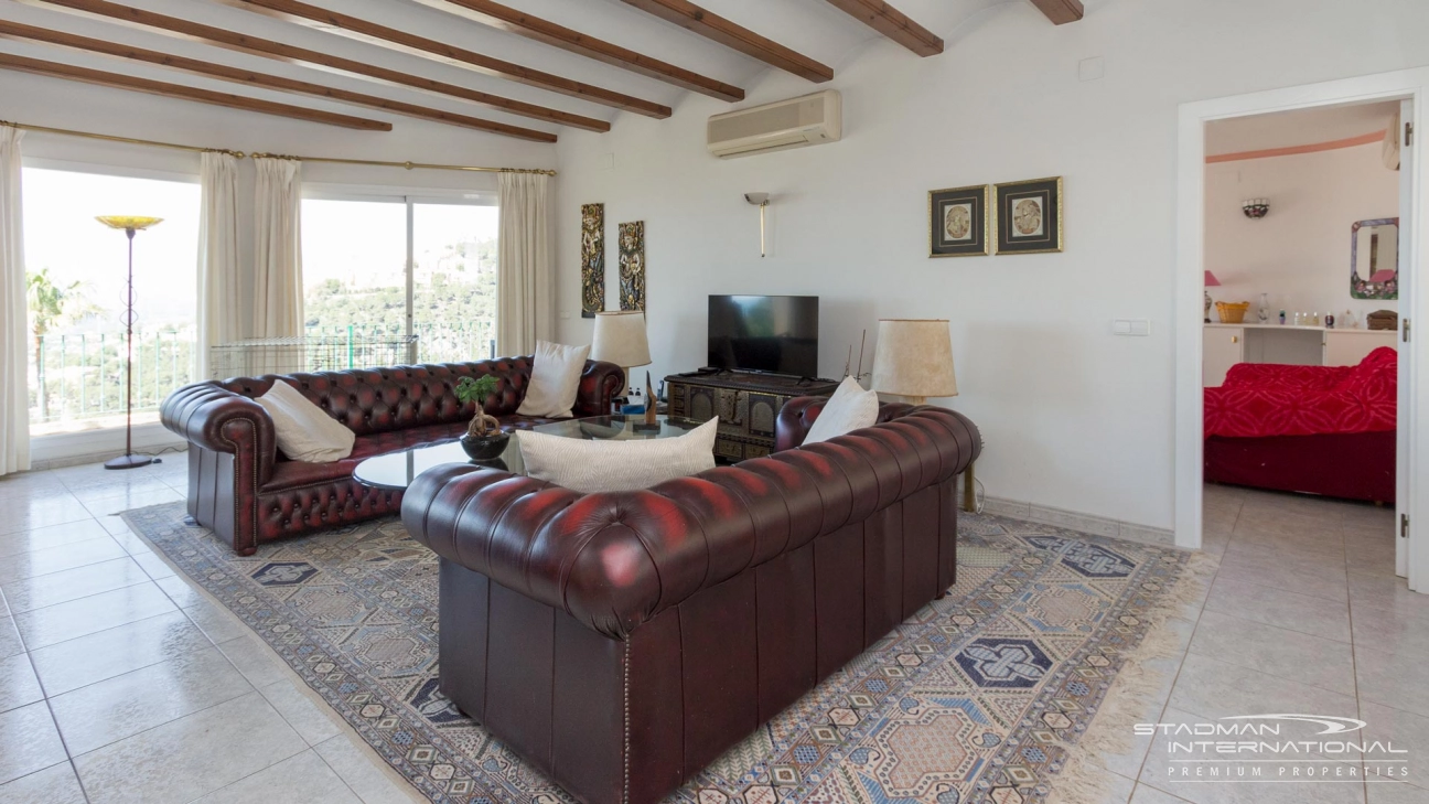 Large Villa with Stunning Panoramic Sea Views across the Altea Bay