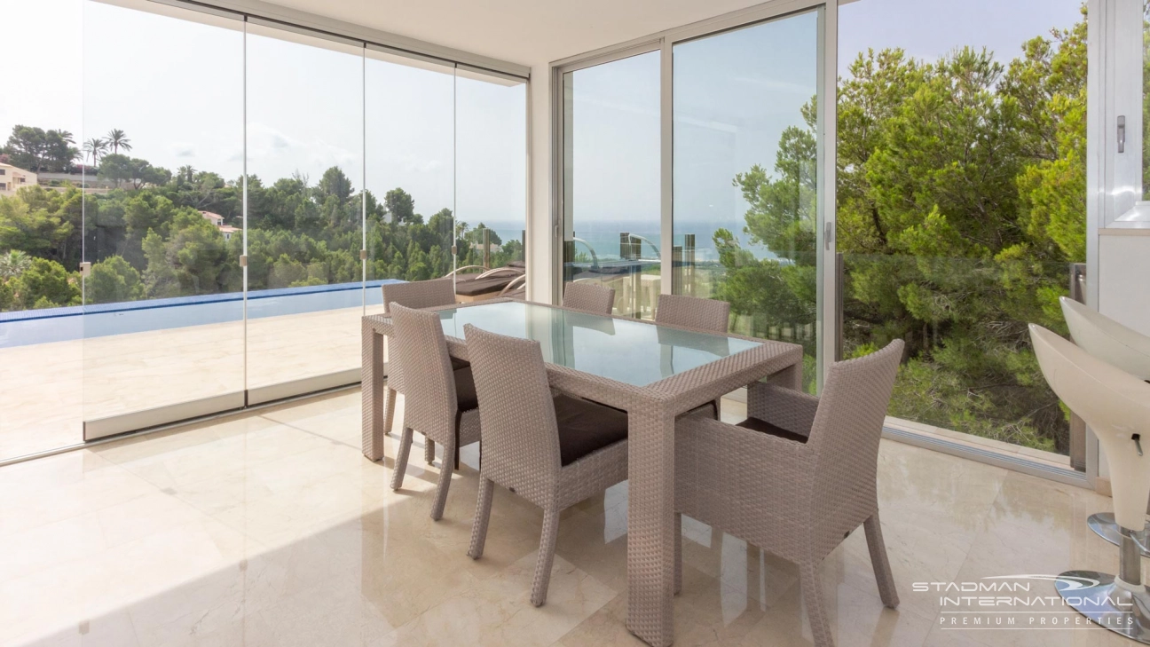 Spacieuse Villa Moderne avec Vue sur Mer près du Parcours de Golf d'Altea