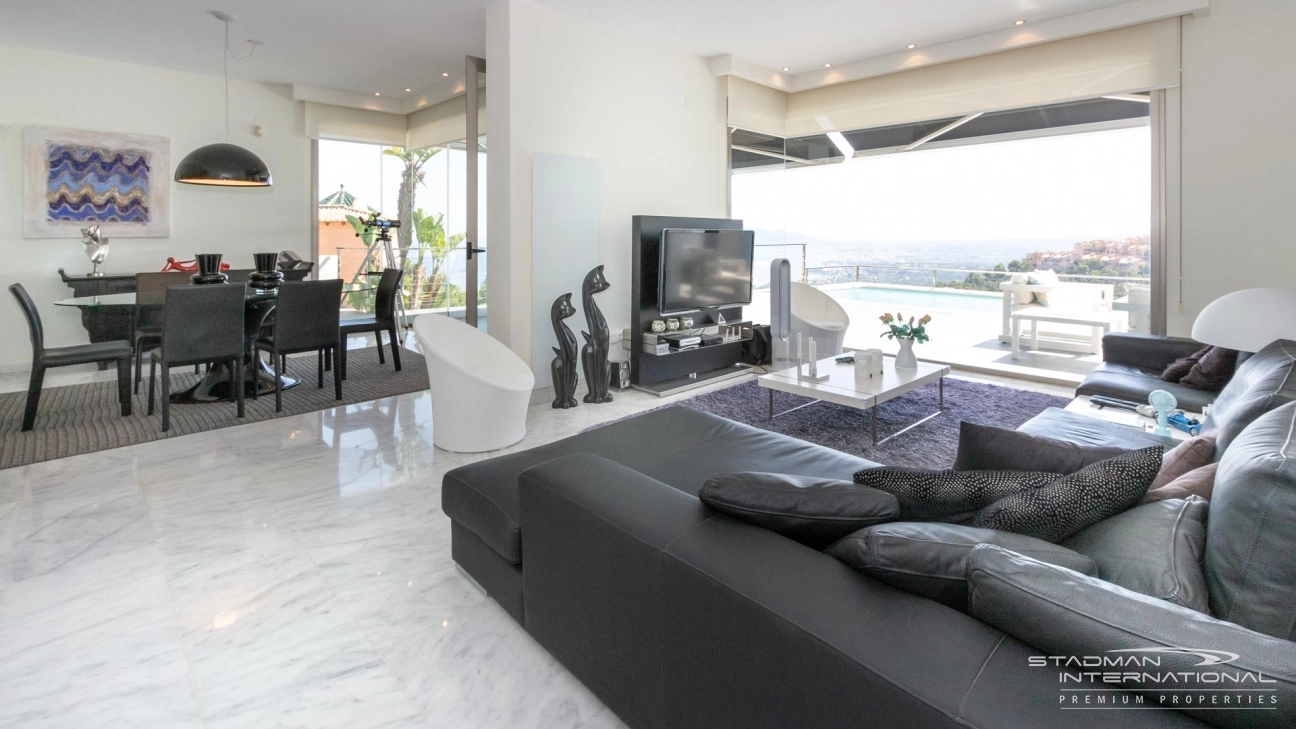 Moderne Villa in Altea Hills met Adembenemend Zeezicht 