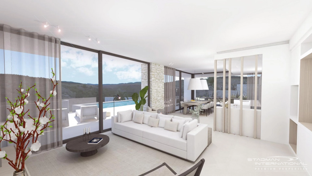 Moderne Nieuwbouw Villa met Panoramisch Uitzicht in de Sierra de Altea