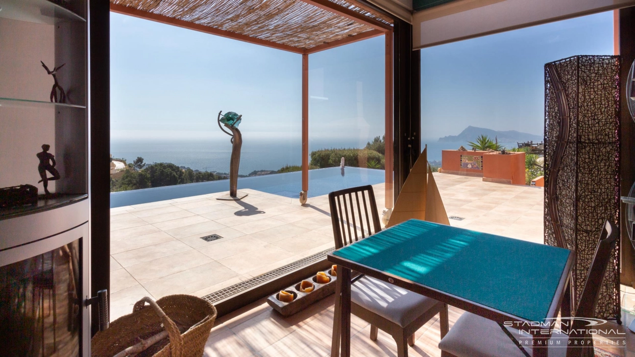 Luxueuse Villa de Style Mexicain Avec de Belles Vues sur Mer
