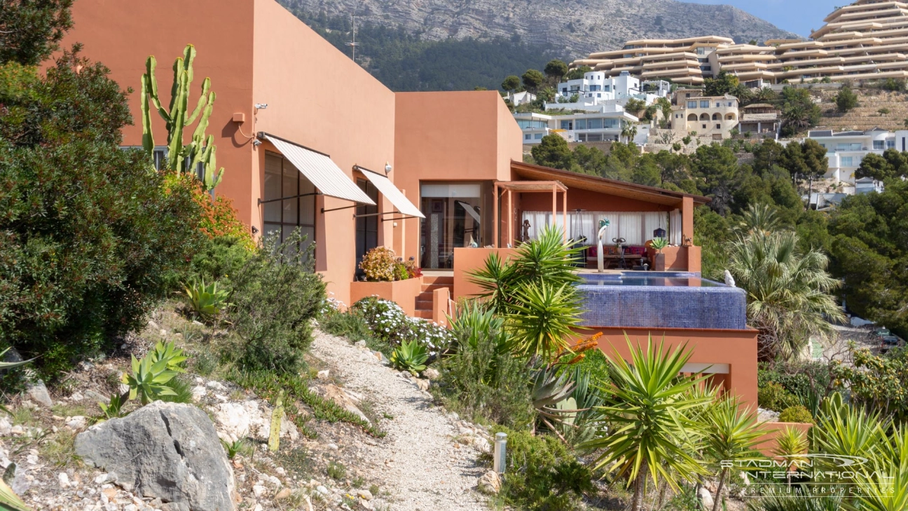 Luxueuse Villa de Style Mexicain Avec de Belles Vues sur Mer