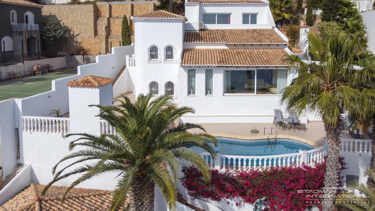 Villa in Altea Hills mit Wunderschönem Meerblick