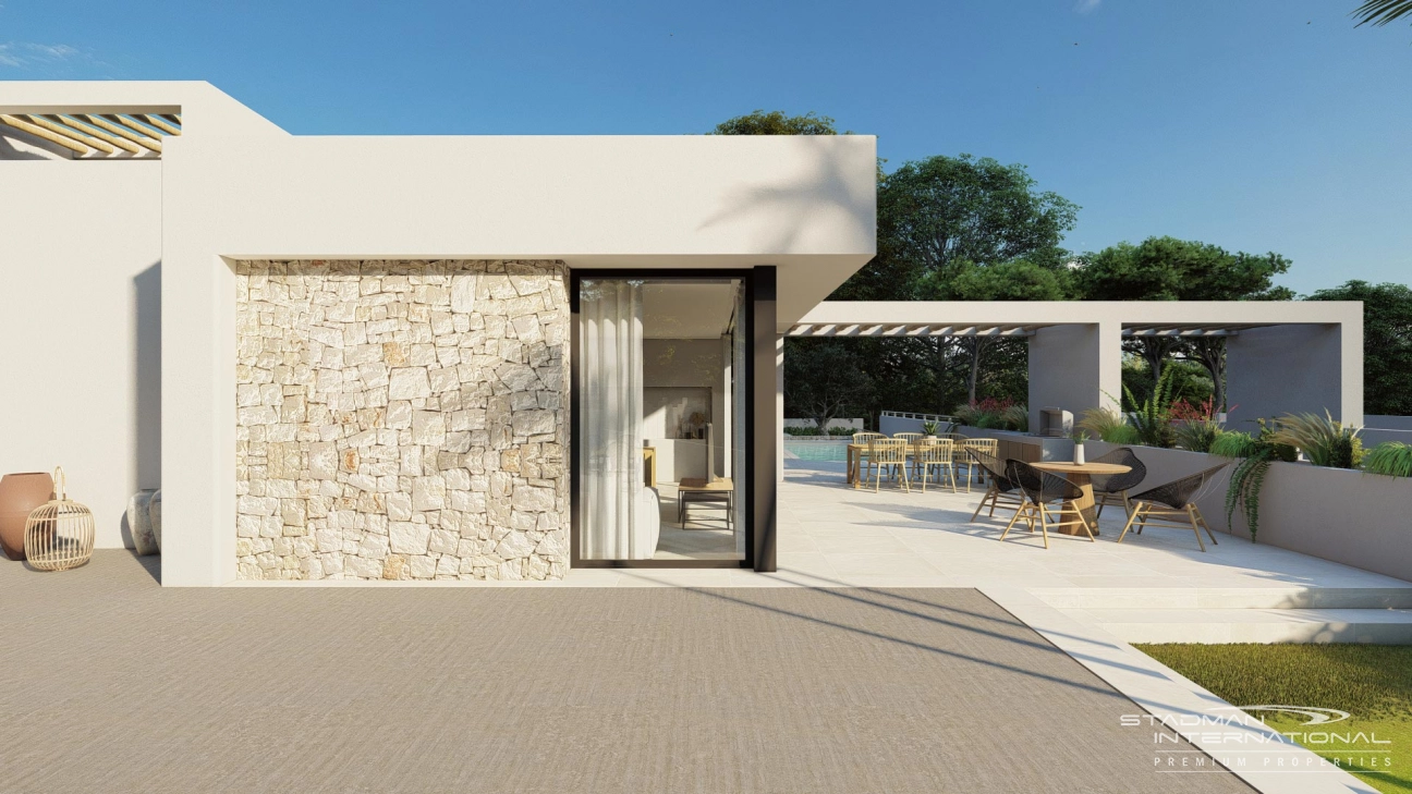 Newly built Villa in Ibiza Style with Sea Views close to Altea La Vella 
