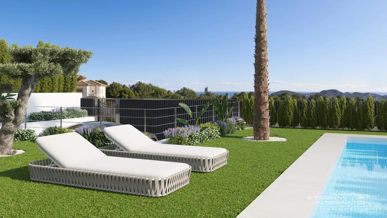 Nieuwbouw Villa met Zeezicht in Sierra Cortina