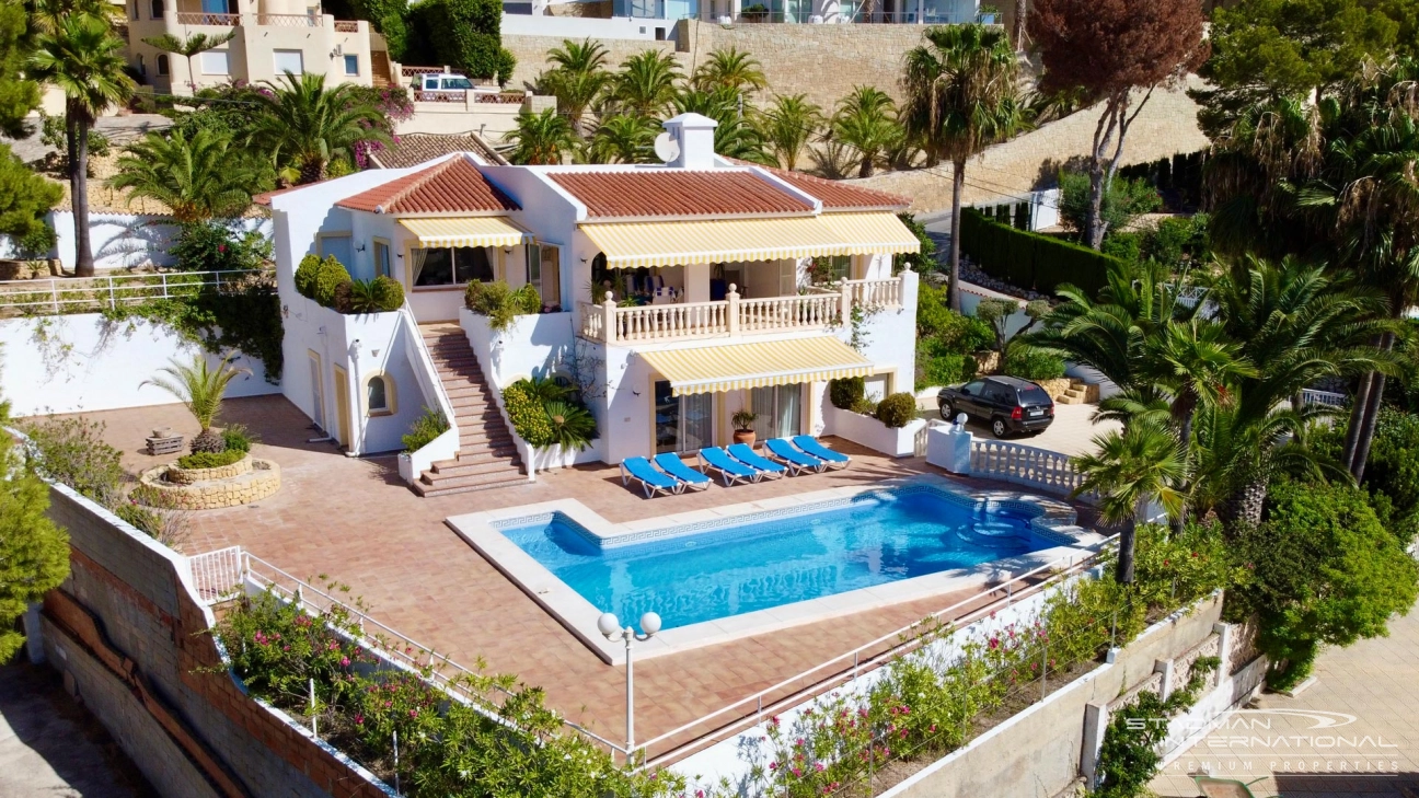 Villa with Sea View in the Sierra de Altea 
