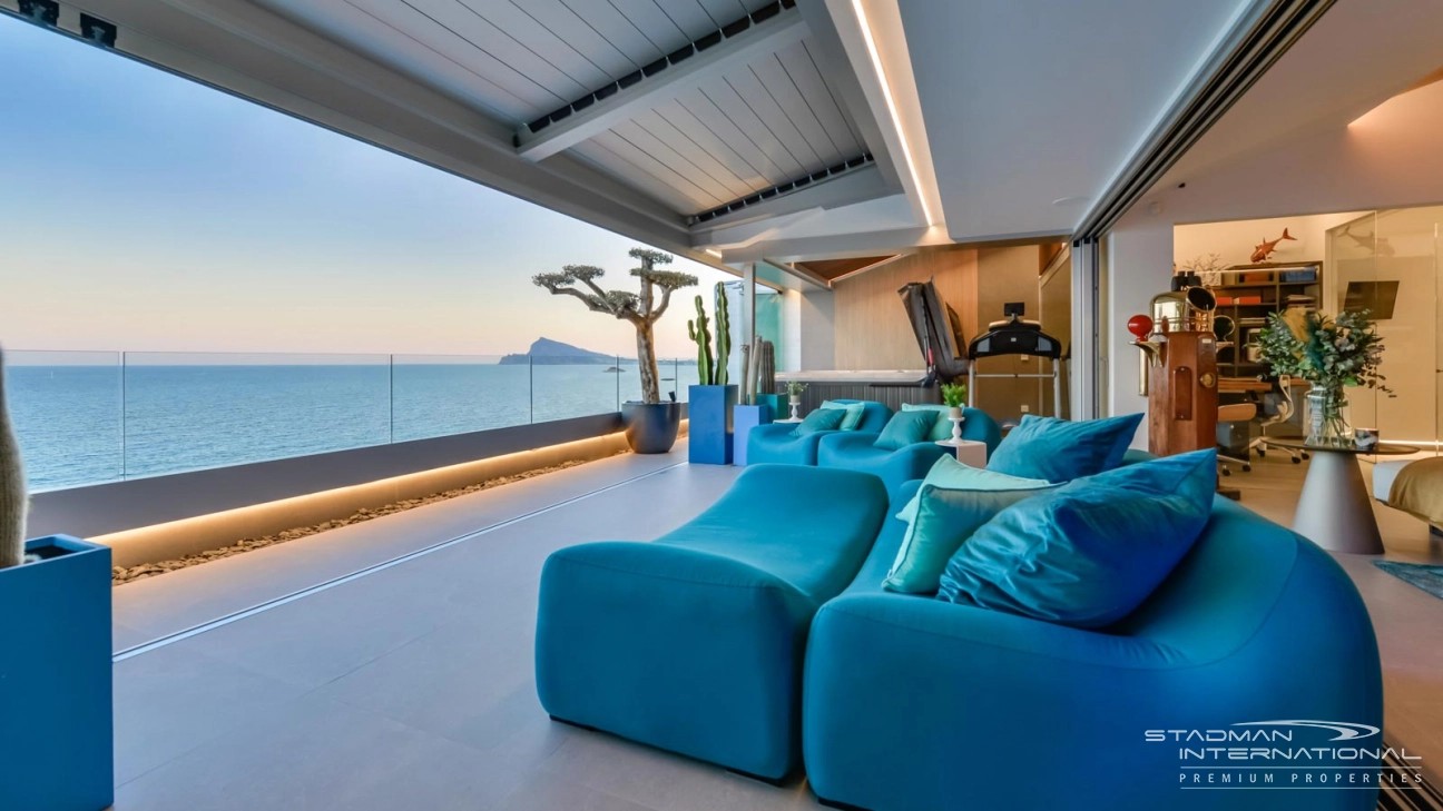 Luxuriöses Penthouse direkt am Strand von Campomanes