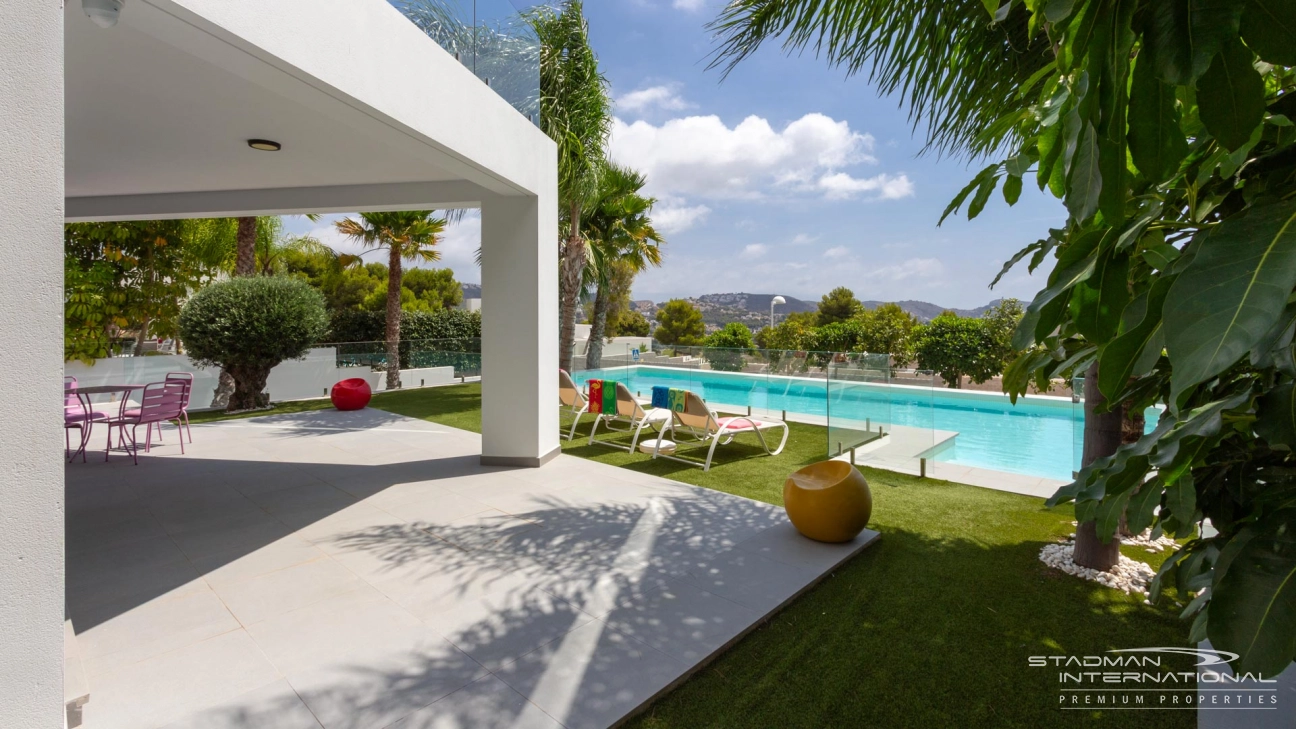 New and Modern Luxury Villa in Moraira 
