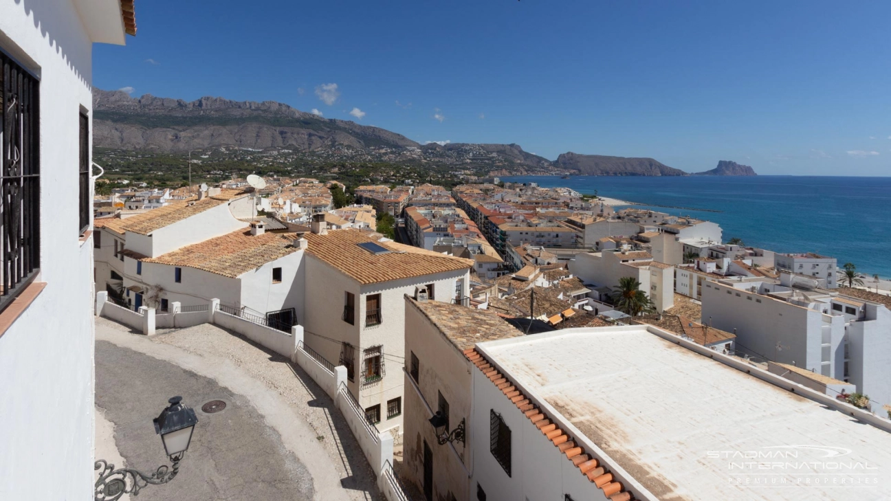 House in the Old Town of Altea with nice Sea Views