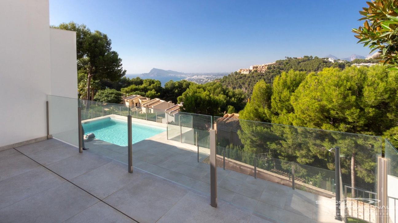 Moderne Instapklare Villa met Mooi Uitzicht in Altea Hills