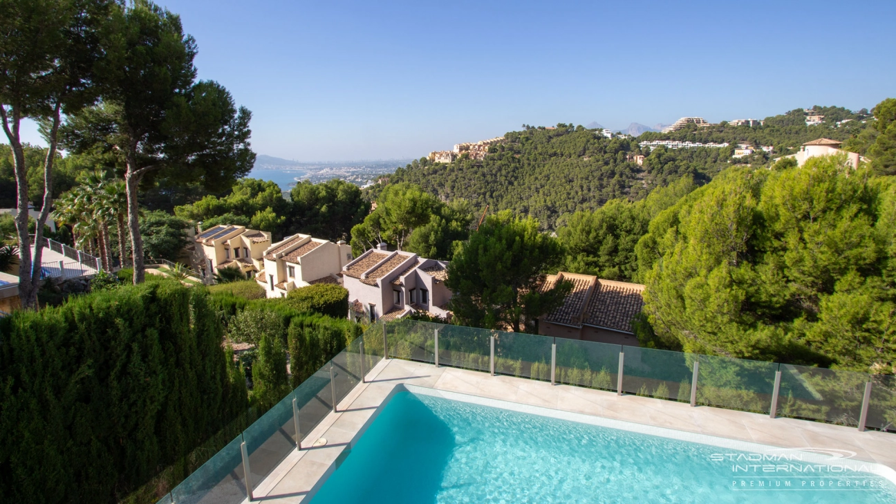 Moderne Instapklare Villa met Mooi Uitzicht in Altea Hills
