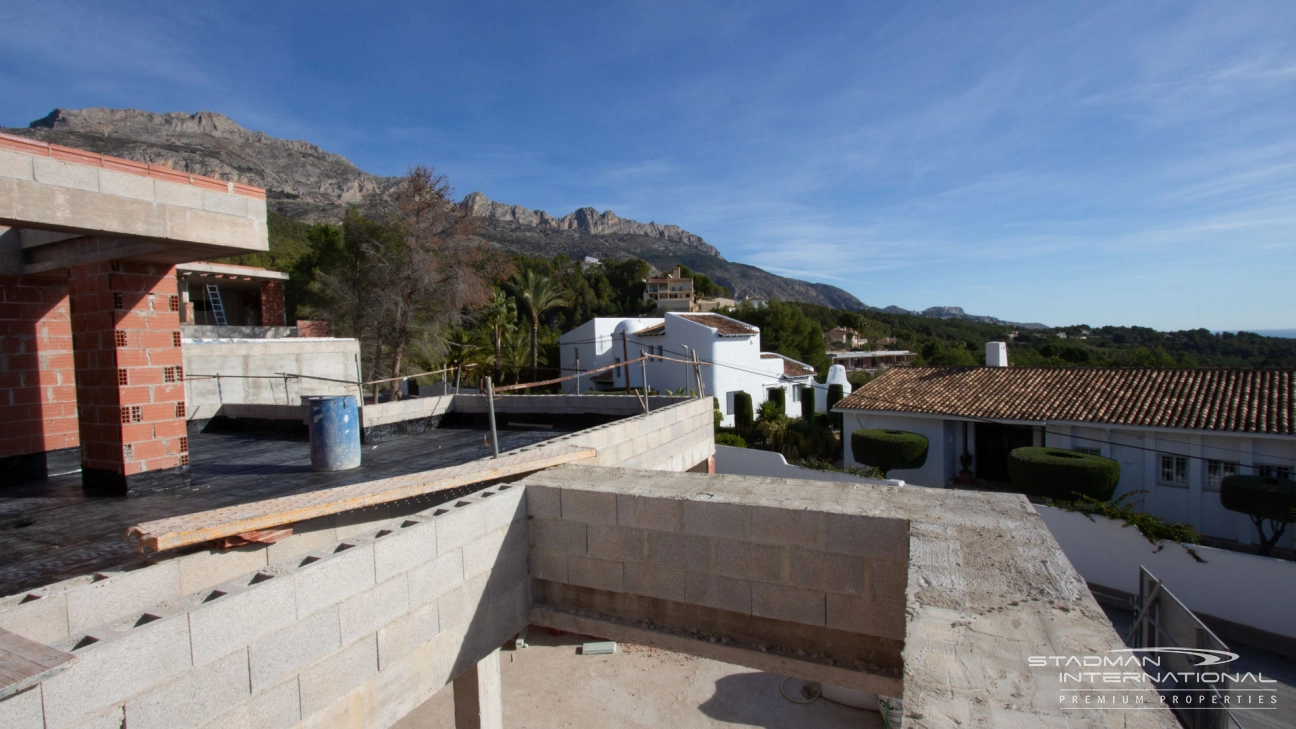 Modern New Build Villa on a Corner Plot with Sea Views