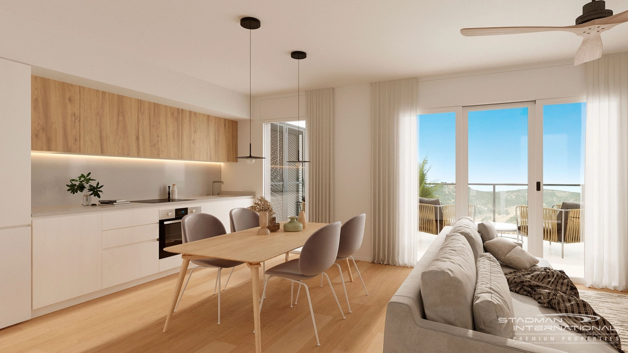 New Built Apartments near Puig Campana Golf Course