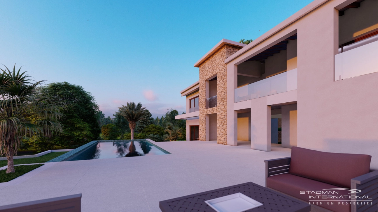 New Luxury Villa with Sea Views in Galera de las Palmeras