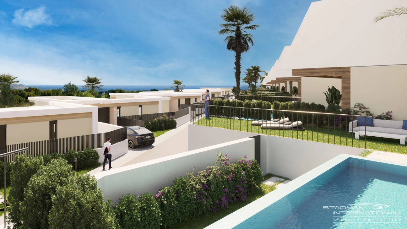 Villas Modernes de Nouvelle Construction à Polop de la Marina 