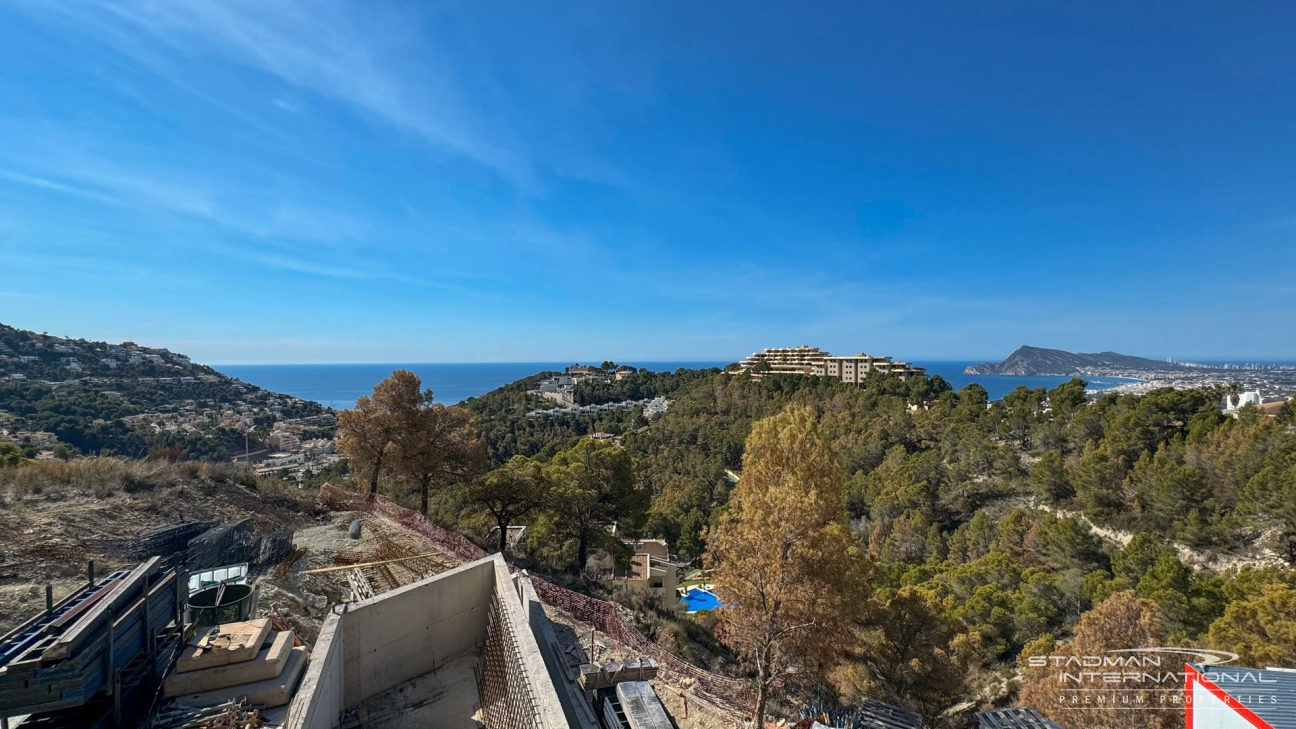 Moderne Villa mit Meerblick in Altea Hills