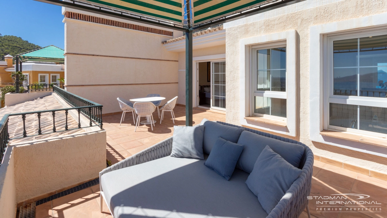 Große Duplex Penthaus mit Meerblick in Altea Hills