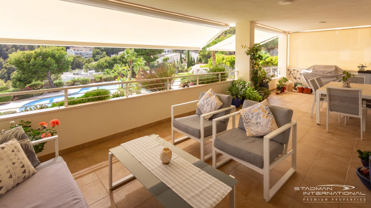 Apartment mit Meerblick in der Sierra de Altea