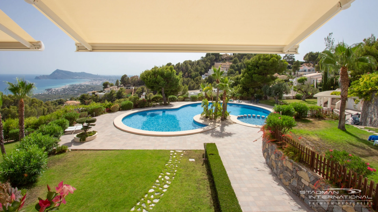 Appartement avec Vue sur la Mer dans la Sierra de Altea 