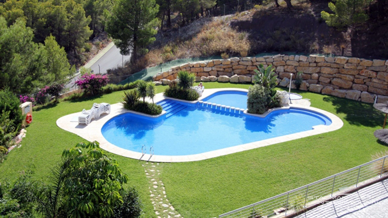 Modernes Apartment mit Meerblick in Altea Hills