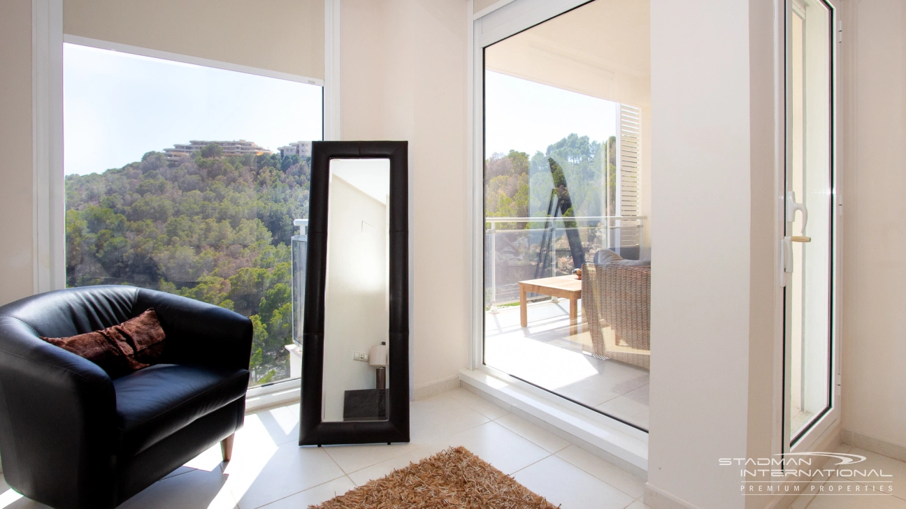 Modern Appartement met Zeezicht in Altea Hills
