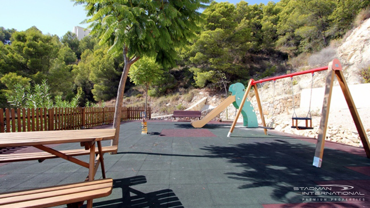 Moderne Wohnung mit Meerblick in Altea Hills
