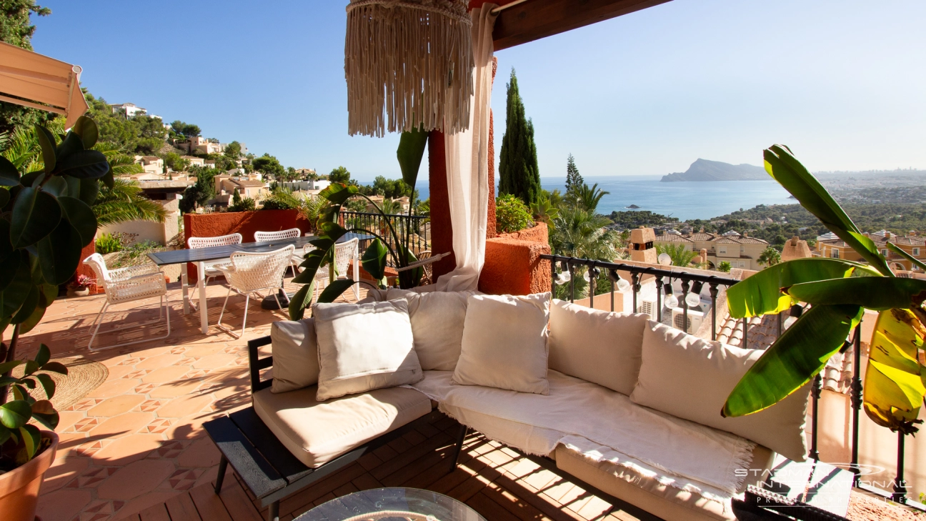 Semi-detached house in Altea Hills with Beautiful Sea Views