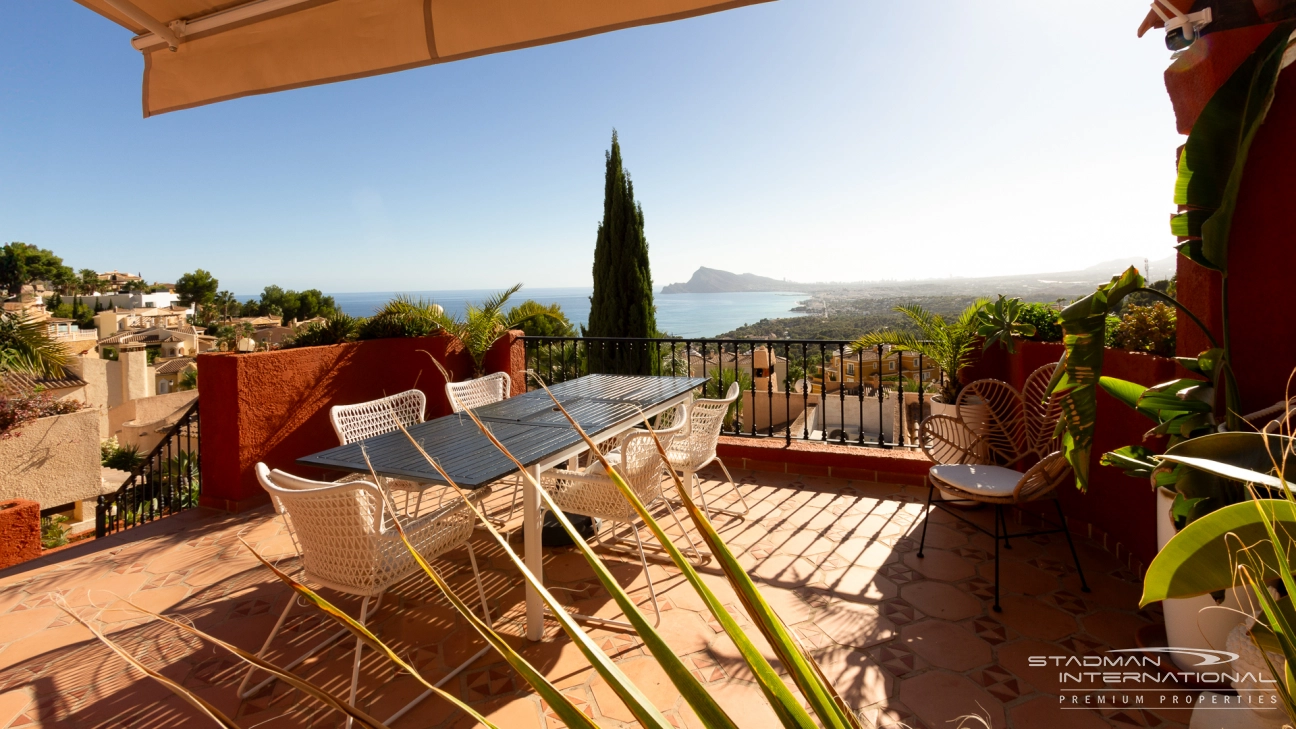 Einfamilienhaus in Altea Hills mit Wunderschönem Meerblick