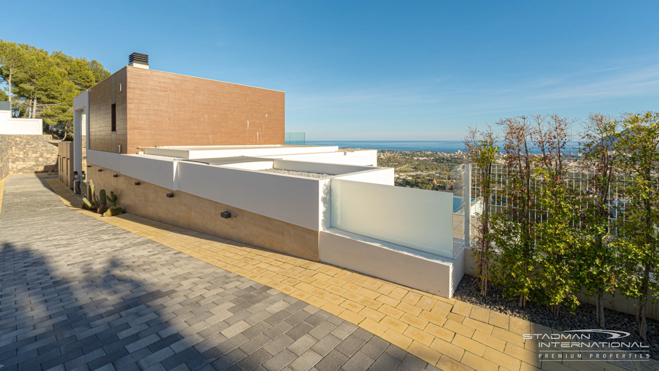 Luxe villa met panoramisch Zeezicht in Calpe