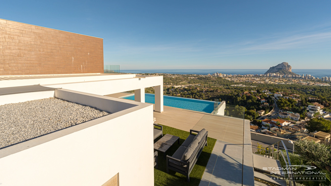 Luxe villa met panoramisch Zeezicht in Calpe