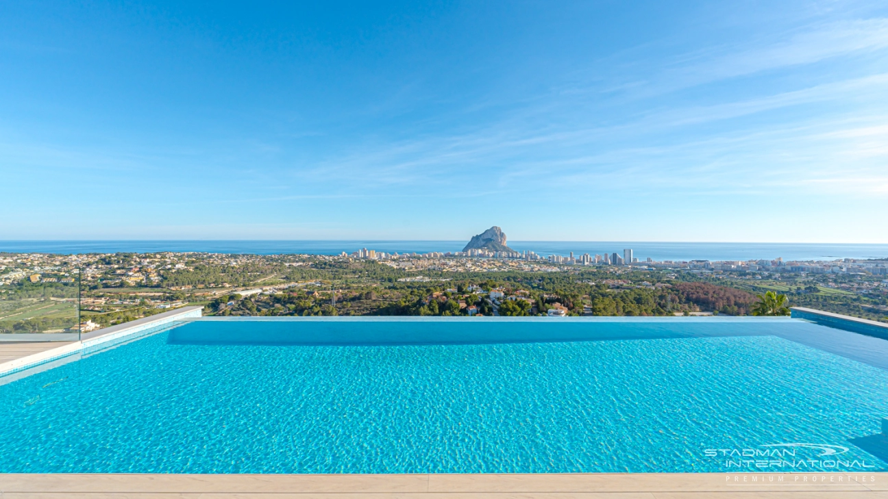 Luxe villa met panoramisch Zeezicht in Calpe