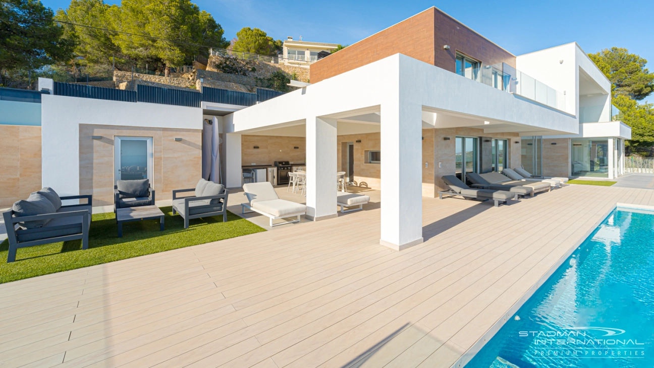 Luxe villa met panoramisch Zeezicht in Calpe