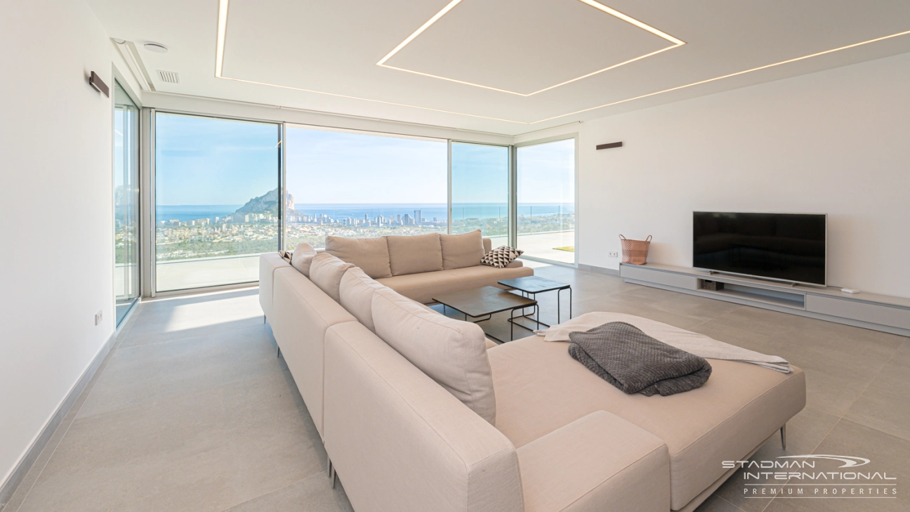 Luxe villa met panoramisch Zeezicht in Calpe