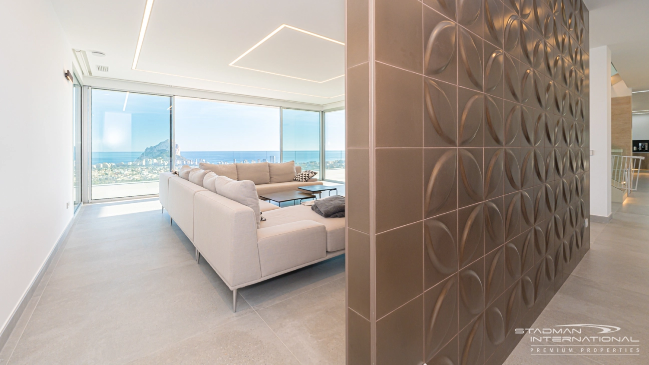 Luxe villa met panoramisch Zeezicht in Calpe