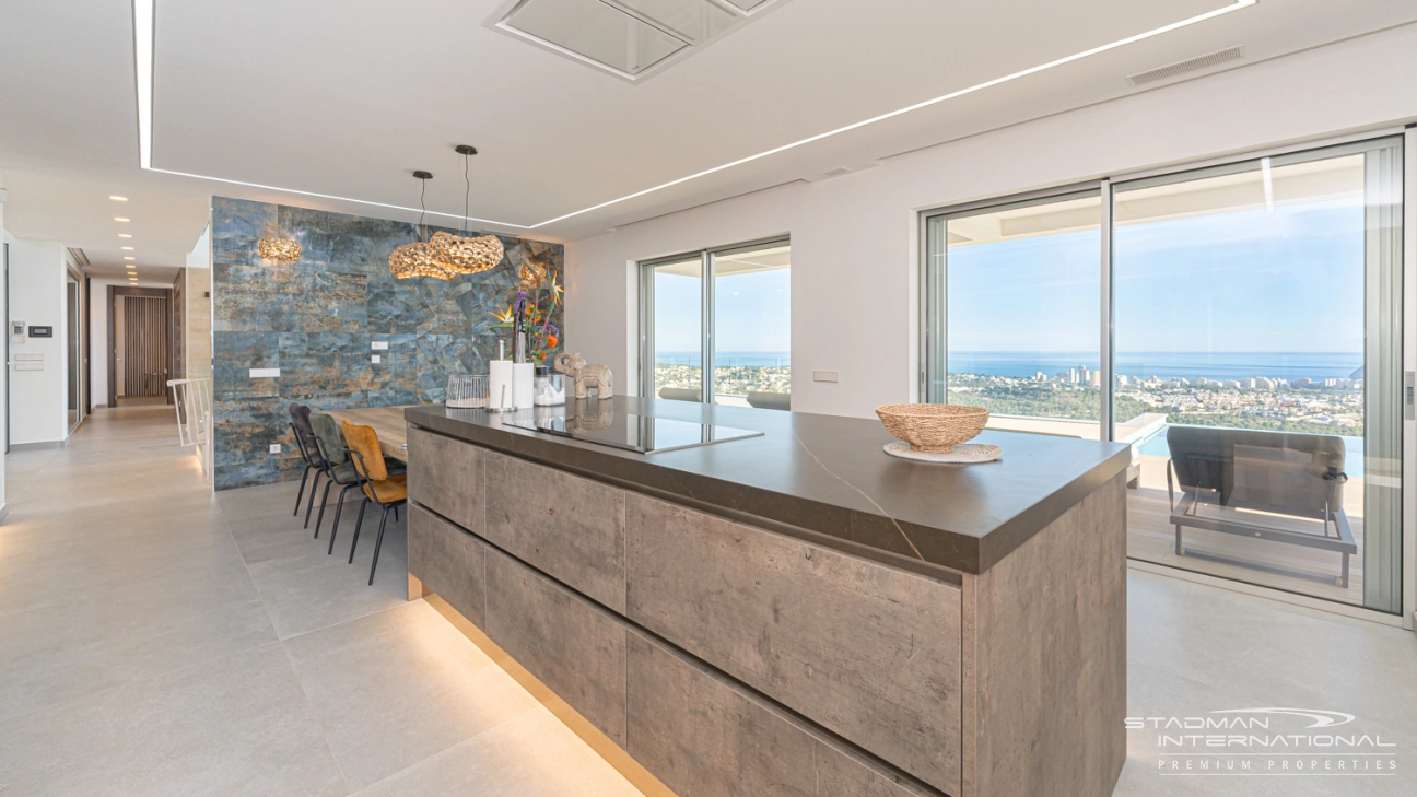 Luxe villa met panoramisch Zeezicht in Calpe