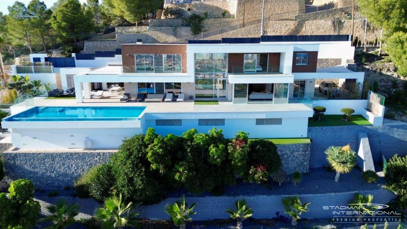 Luxe villa met panoramisch Zeezicht in Calpe