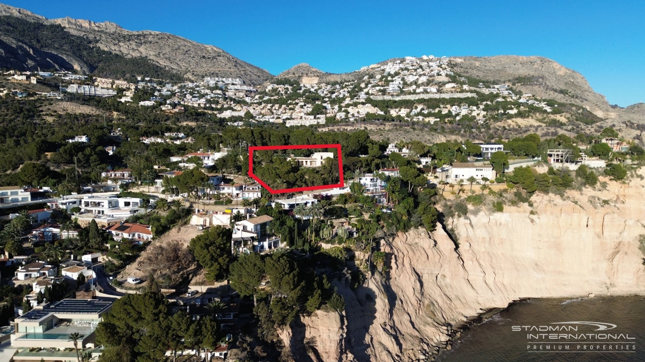 Das mit Abstand Exklusivste Baugrundstück in Altea