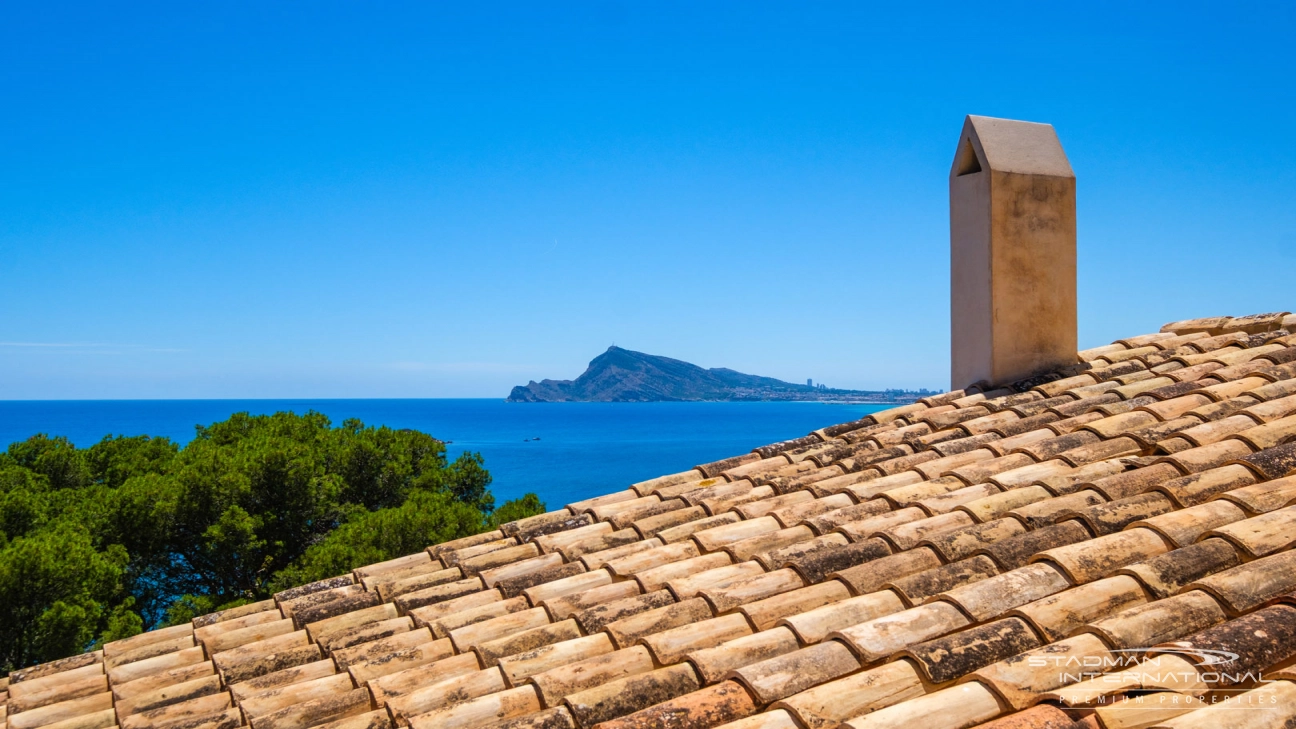 Frontline Villa with Stunning Sea views in Altea