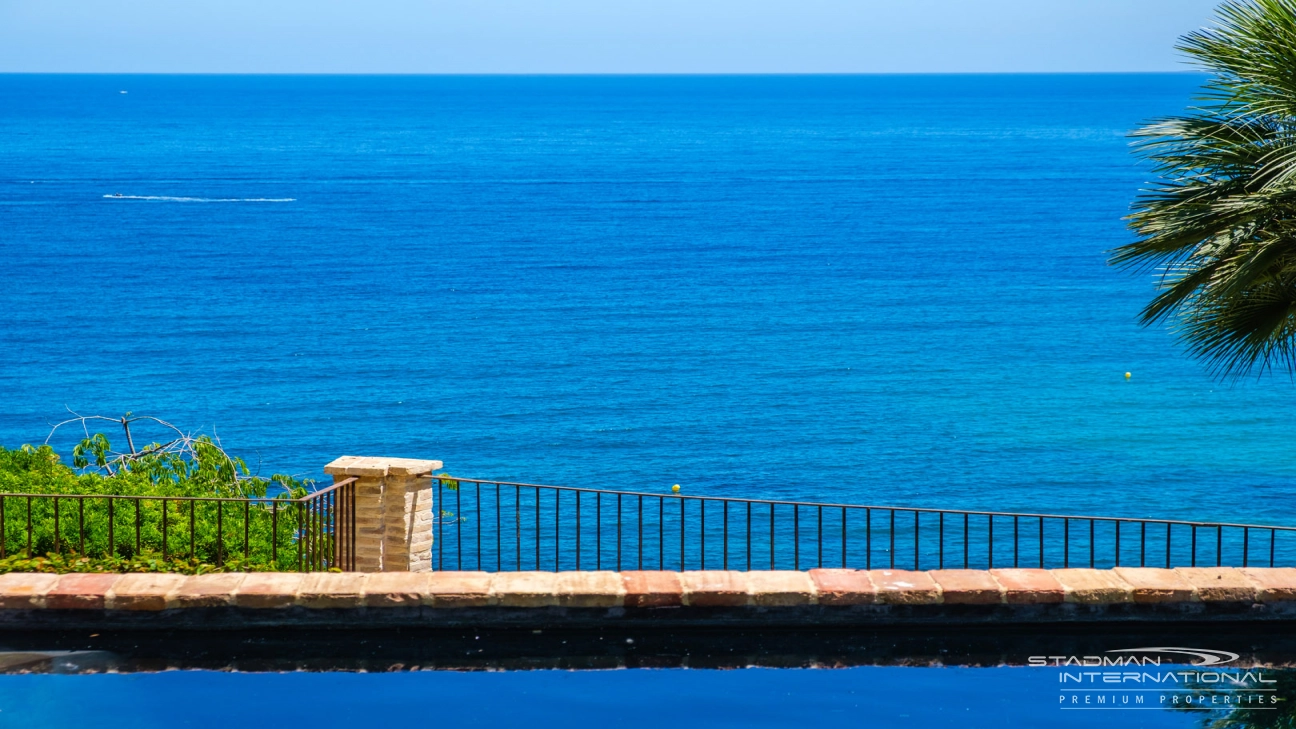 Frontline Villa with Stunning Sea views in Altea