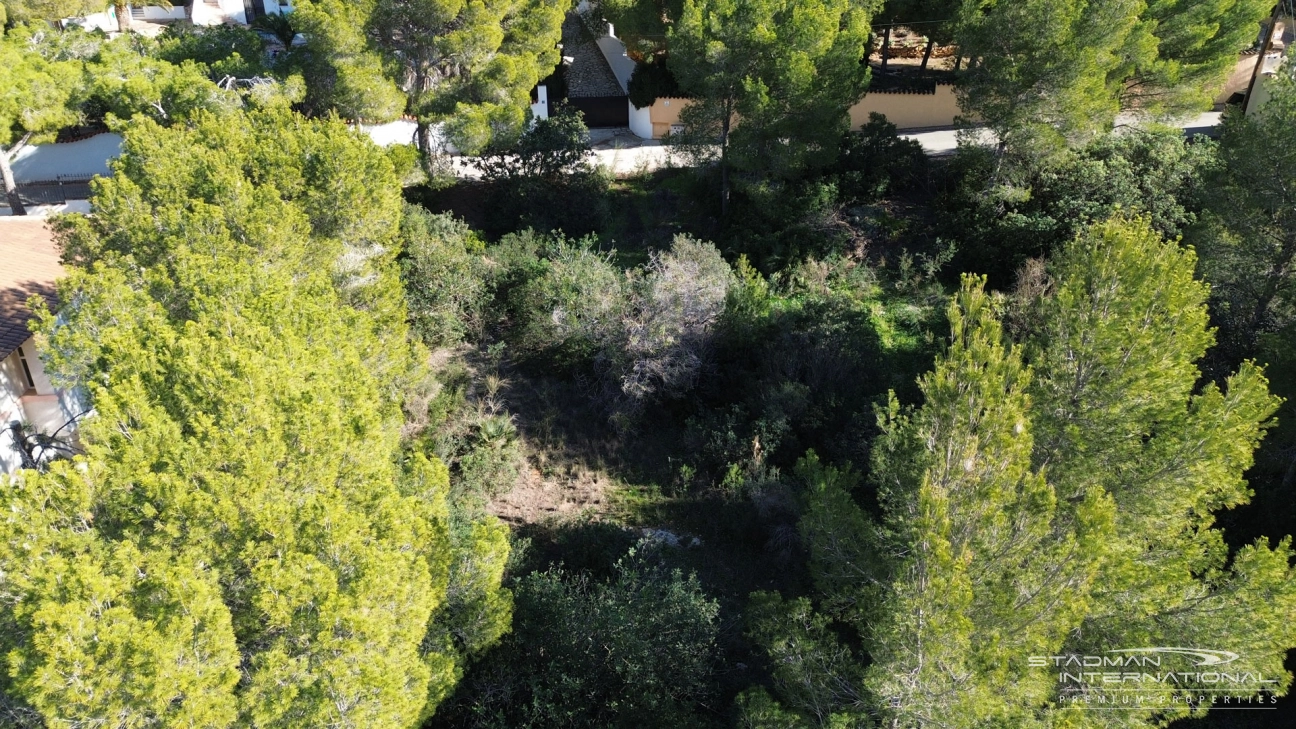 Large Building Plot in the Sierra de Altea Near the golf Course