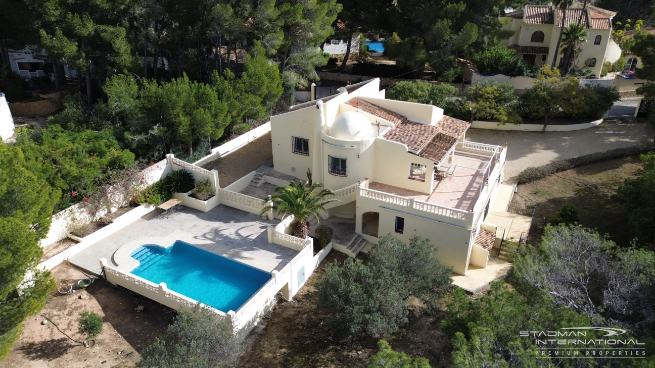 South Facing Villa with Guest Apartment in the Altea Golf Area