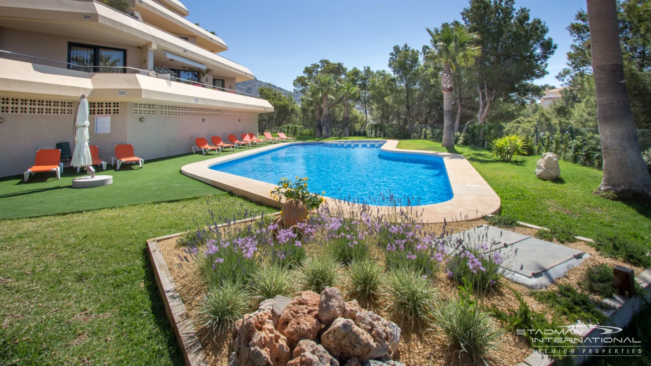 Stilvolles Studio-Apartment mit wunderschönem Meerblick in Sierra de Altea