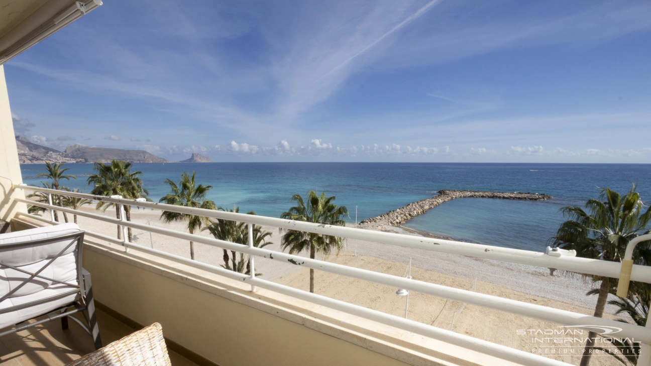 Stor Førstelinjeleilighet ved Strandpromenaden i Altea