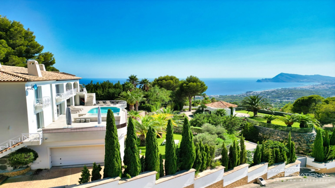 Villa de Luxe avec Vue sur Mer dans la Sierra de Altea