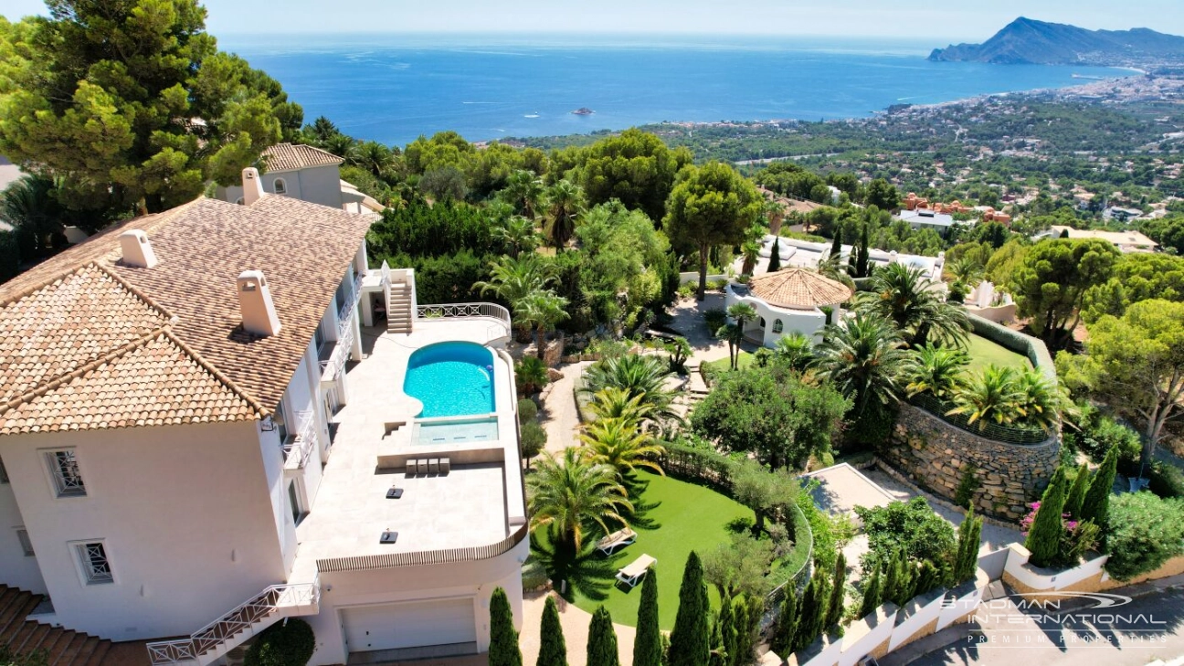 Villa de Luxe avec Vue sur Mer dans la Sierra de Altea