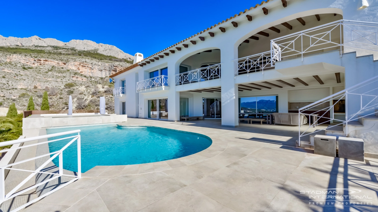 Villa de Luxe avec Vue sur Mer dans la Sierra de Altea